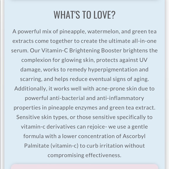 •Clean Skin Club• Vitamin C Brightening Booster - Picture 9 of 9